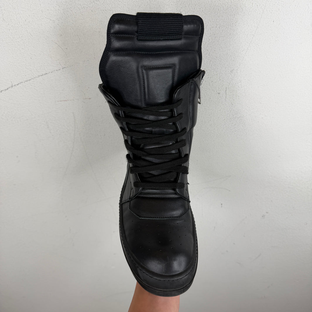 Rick Owens Triple Black Geobaskets