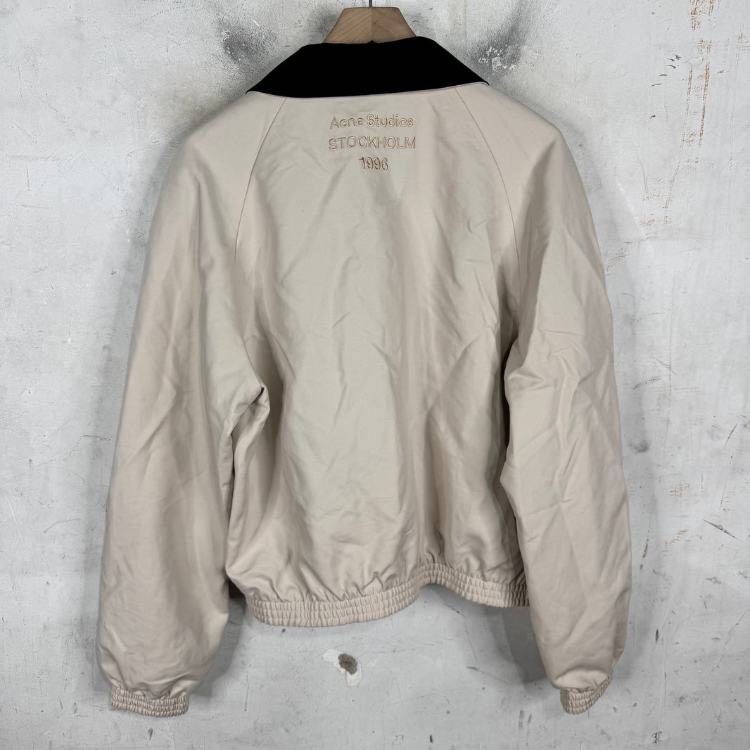 Acne Studios Stockholm Logo Canvas Work Jacke