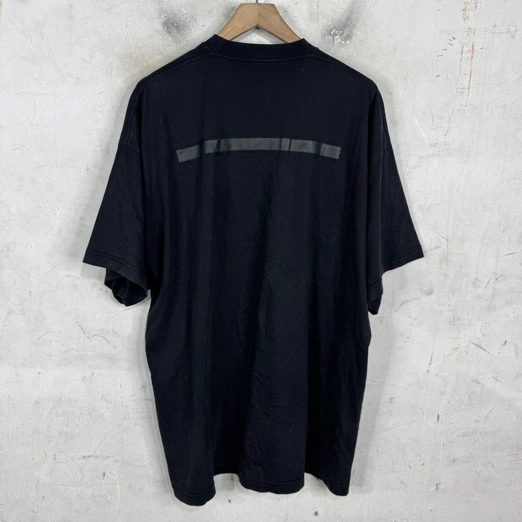 Balenciaga Strike Through Logo T-Shirt