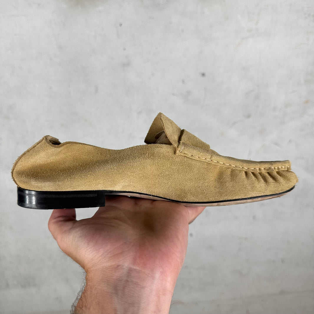 The Row Beige Foldable Mules