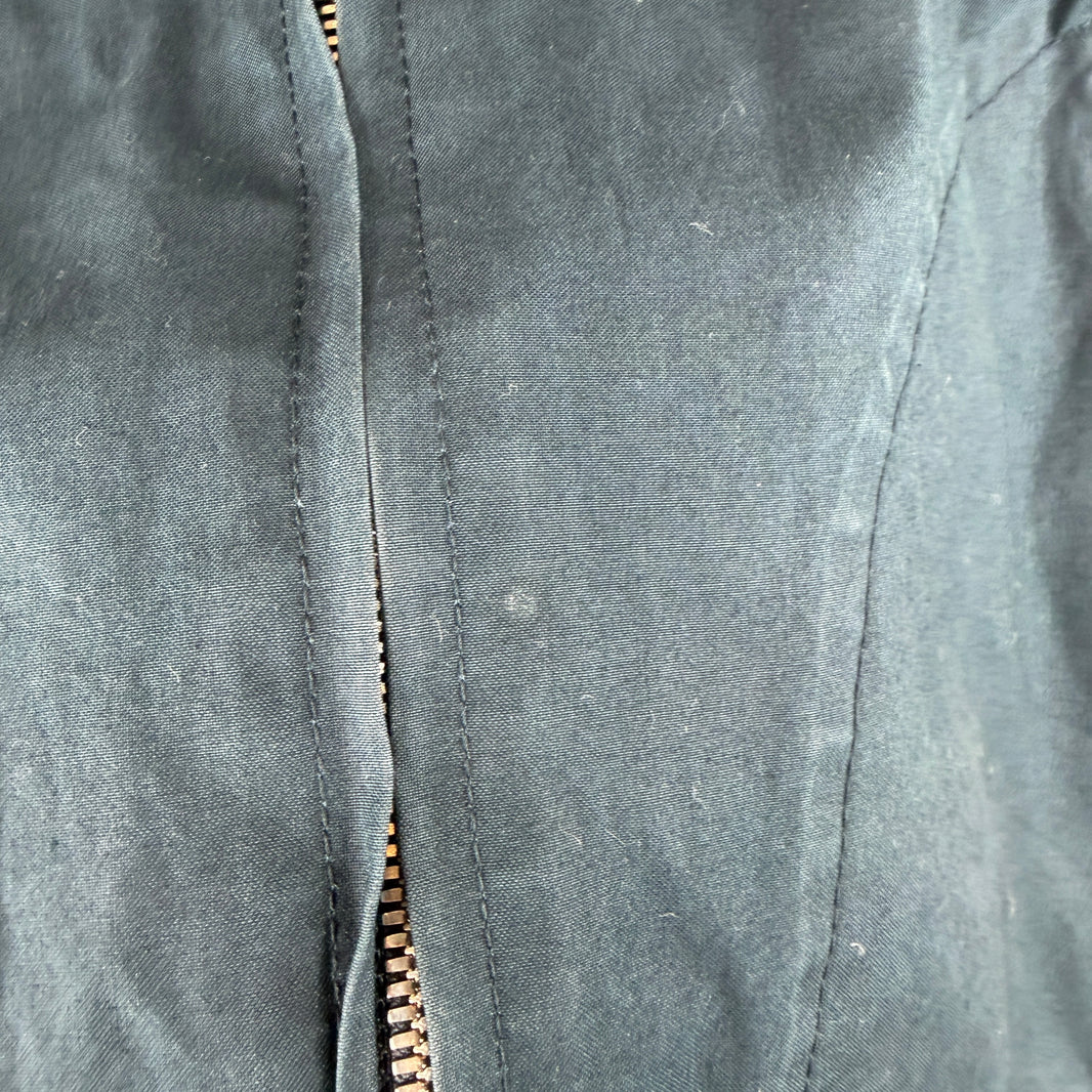 Bape Navy Cotton Varsity Jacket