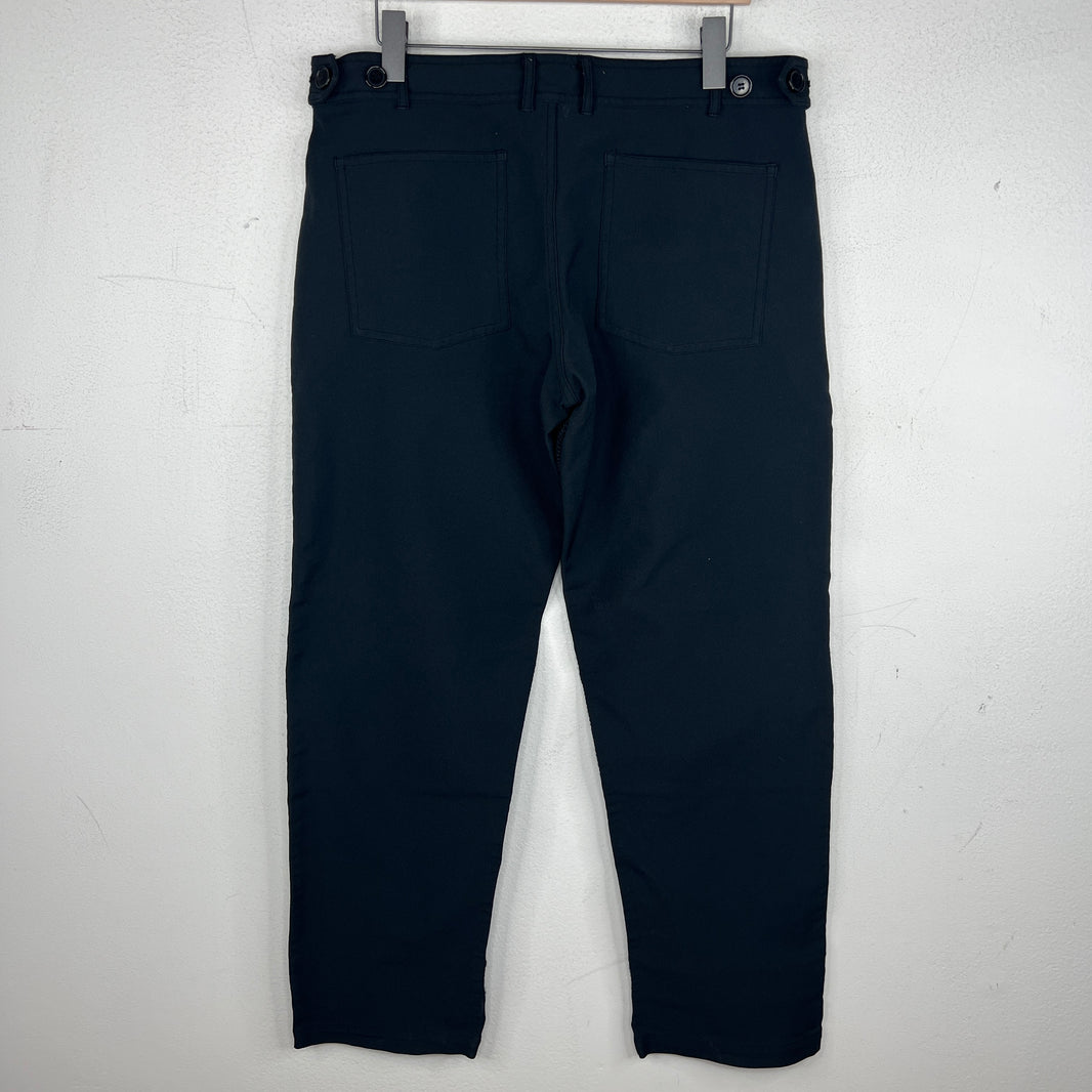 CDG Wool Patched Trousers