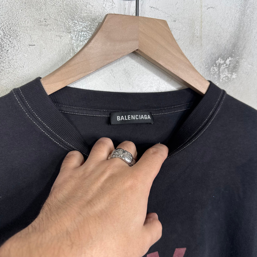 Balenciaga Dyed Gymwear T-Shirt