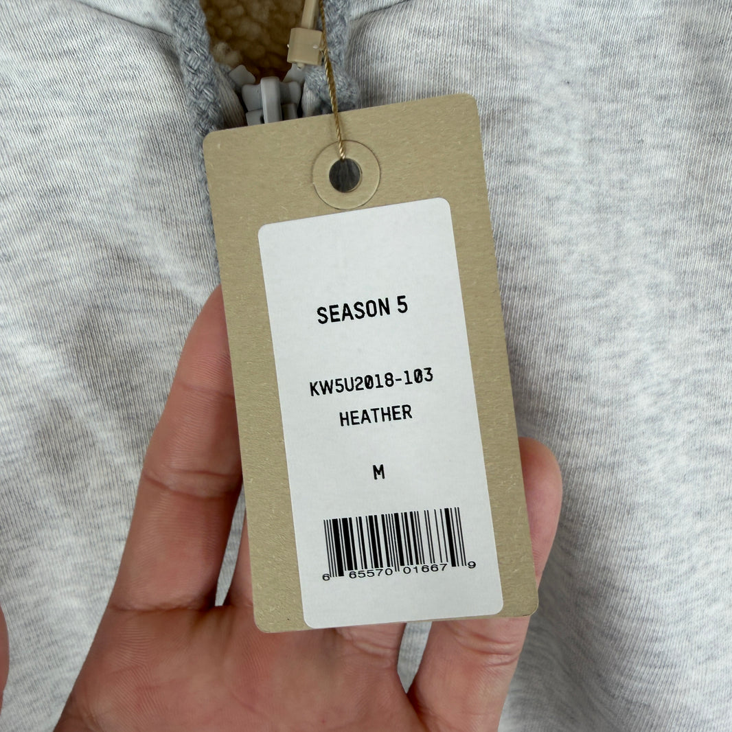 Yeezy Shearling Lined Padded Zip Hoodie
