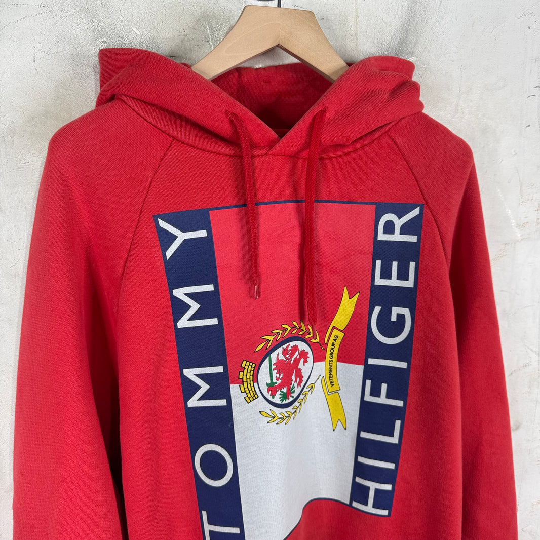 Vetements x Tommy Hilfiger Red Hoodie