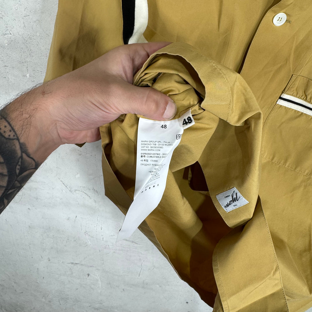 Marni Beige Teddy SS Shirt