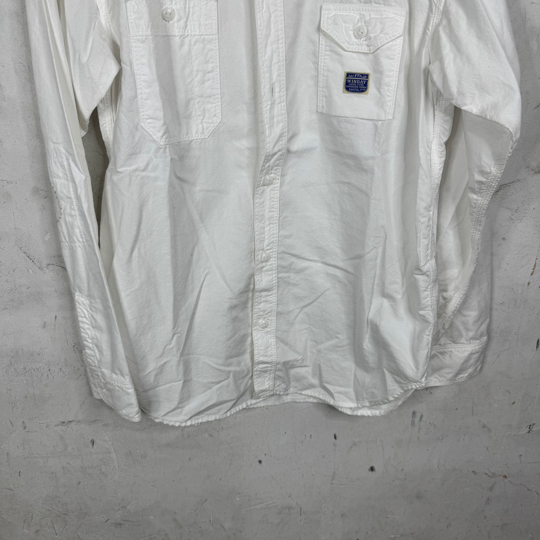 Kapital White Button-Up Shirt