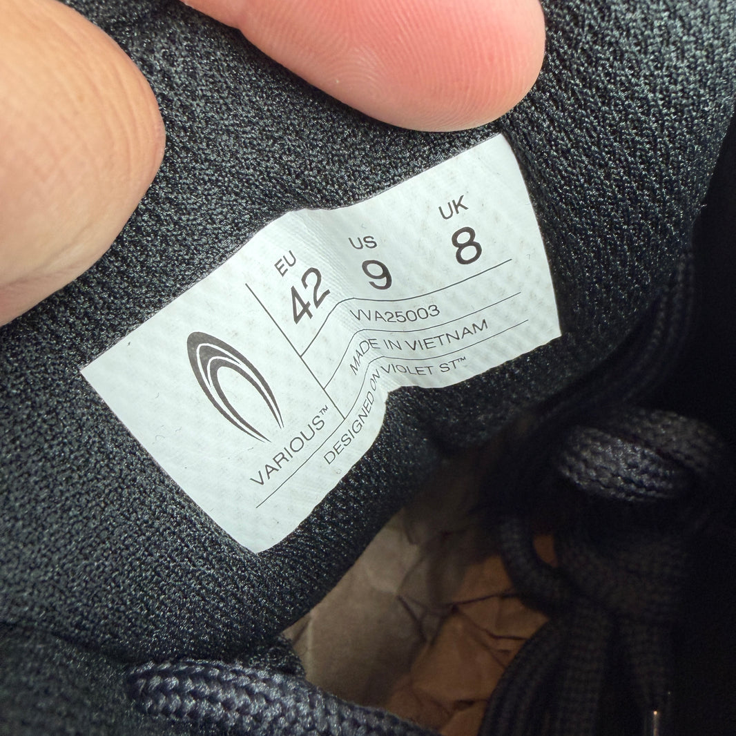 Type Various Zero Black Sneakers