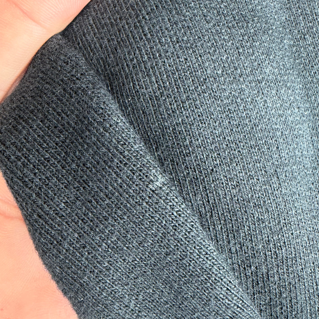 Vetements Cropped Long Washtag Hoodie