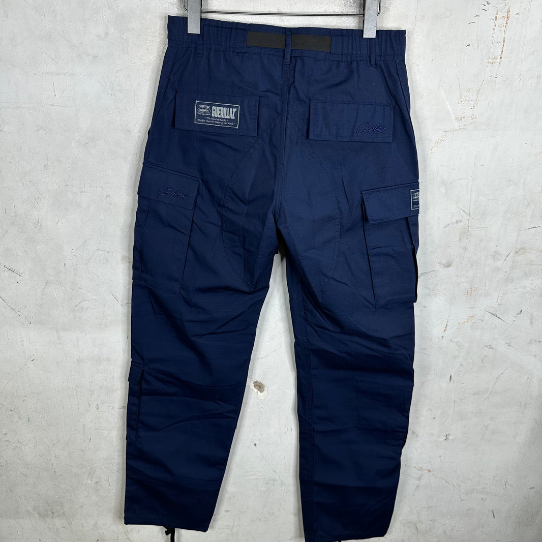 Corteiz Alcatraz Ripstop Belted Cargos