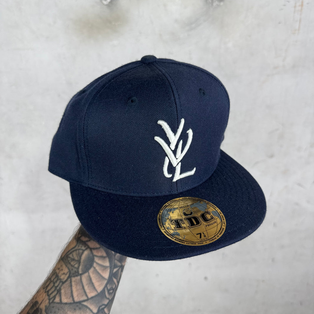 YVL Navy Fitted Hat