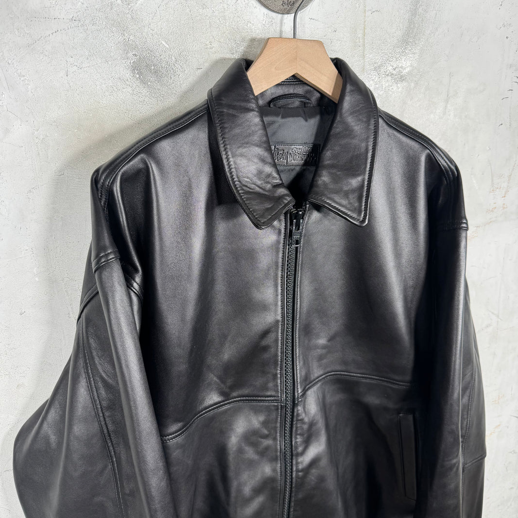Stussy Leather Work Jacket