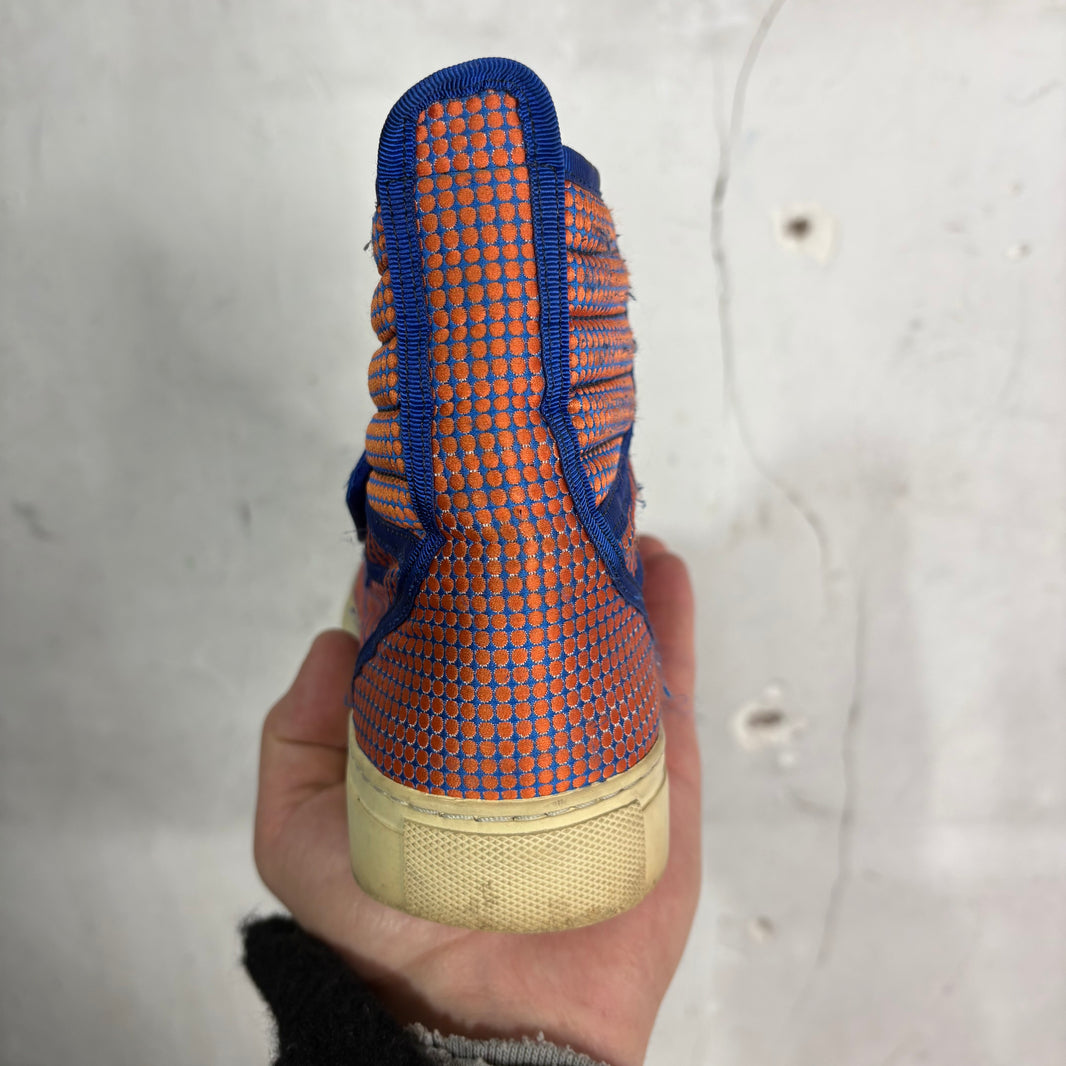 Raf Simons High Top Velcro Sneakers