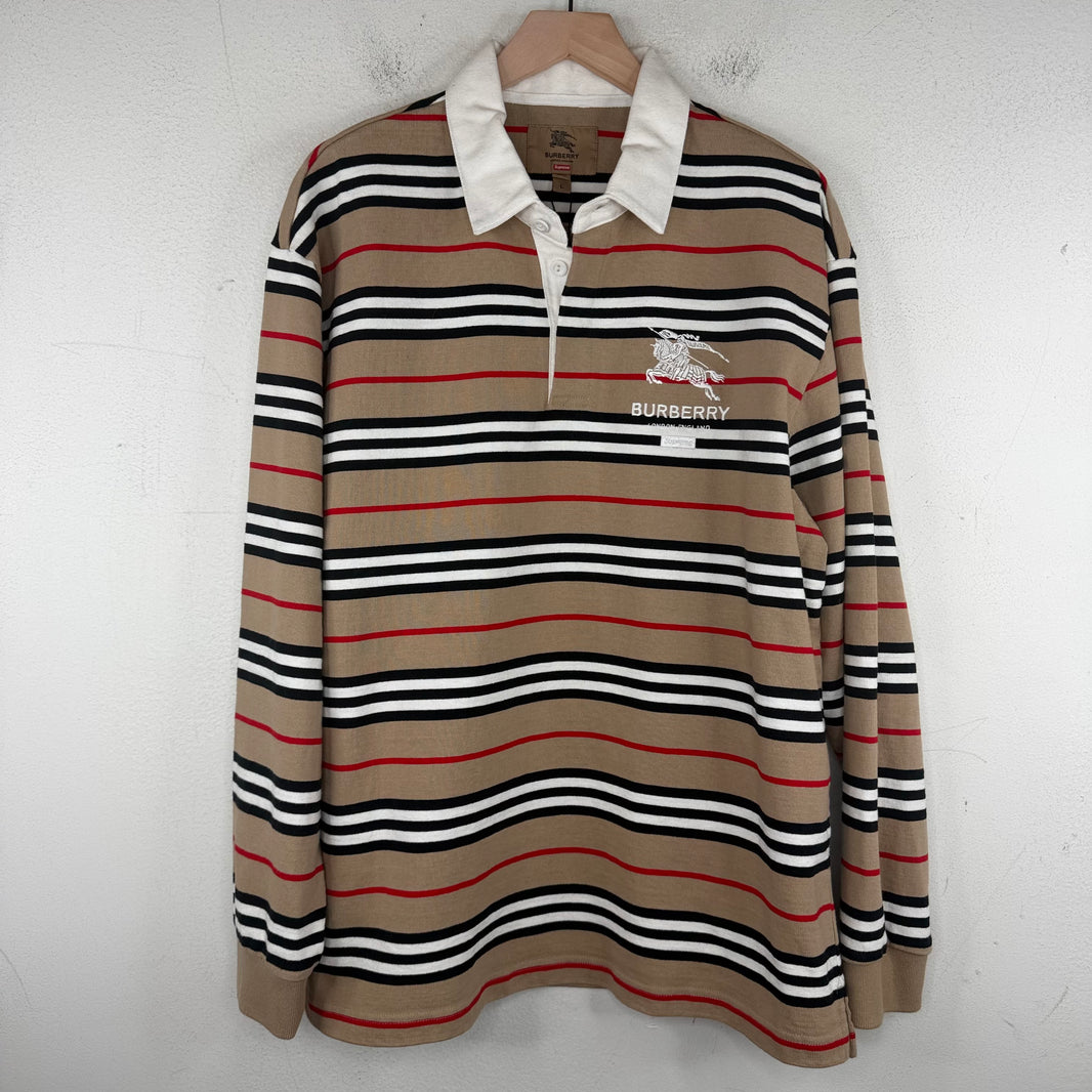Supreme Burberry Rugby Shirt