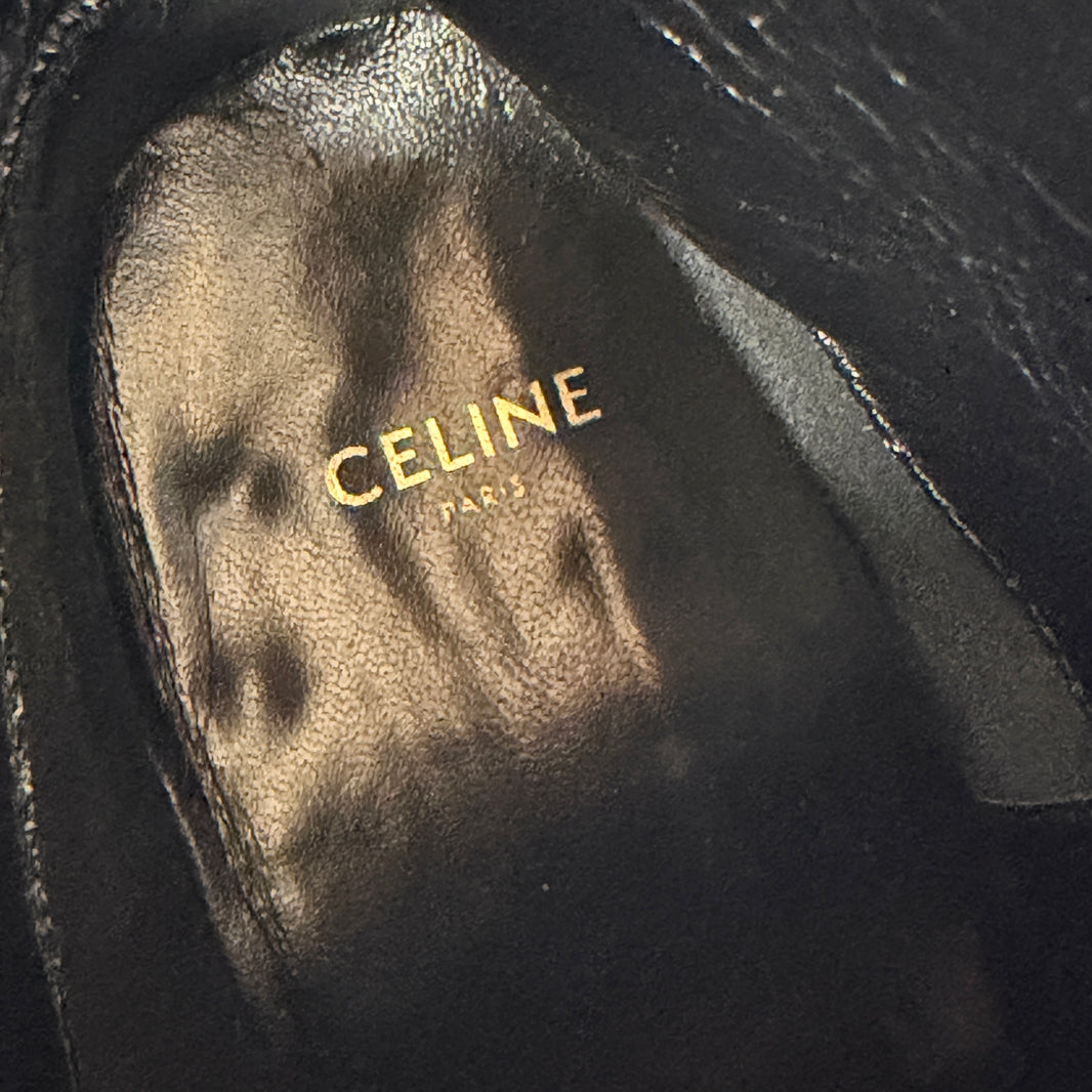 Celine Silver Jacno Boots