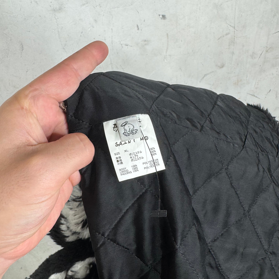 Saint Michael x Denim Tears Fleece Wreath Coat