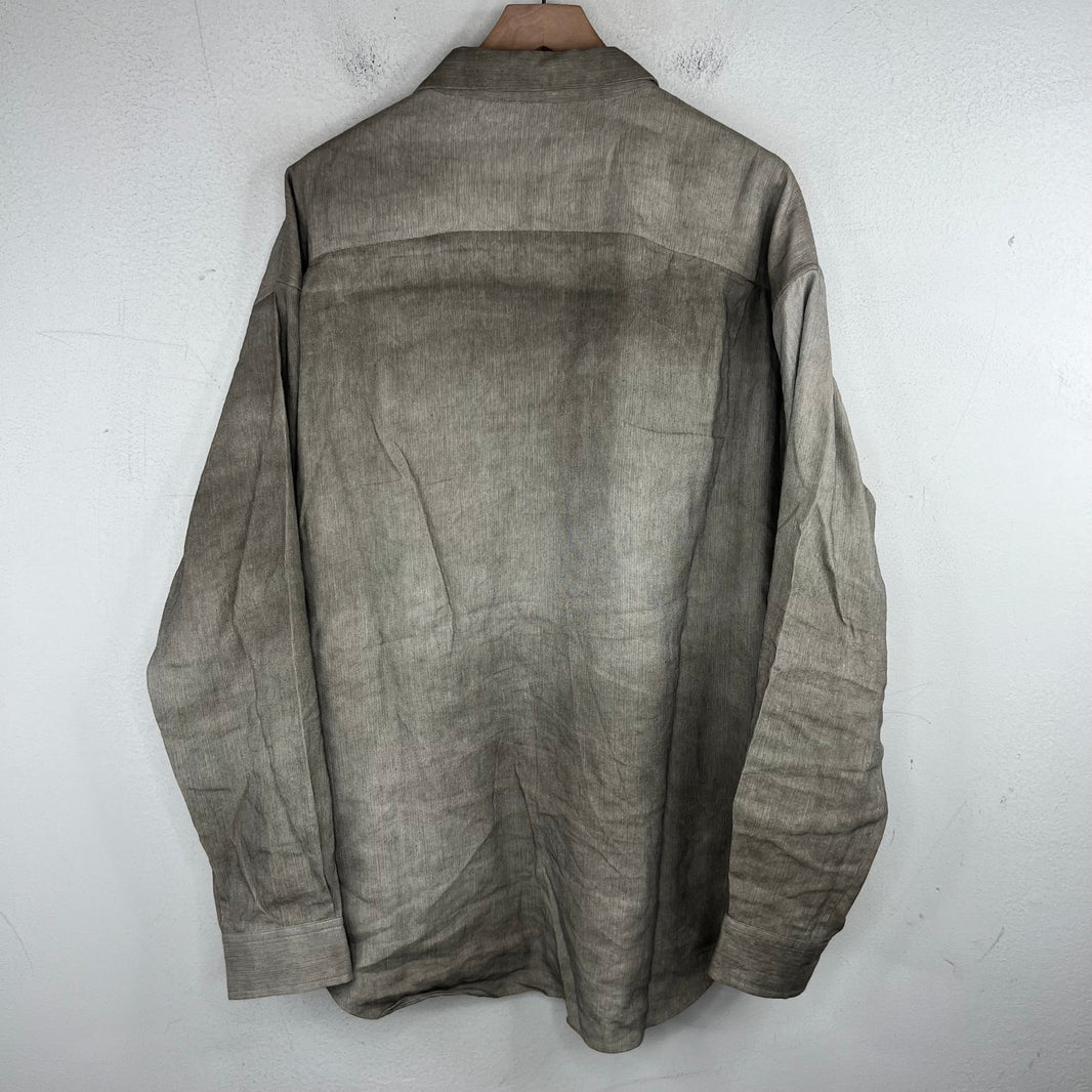 ERD Artist Embroidered L/S Button Up Shirt