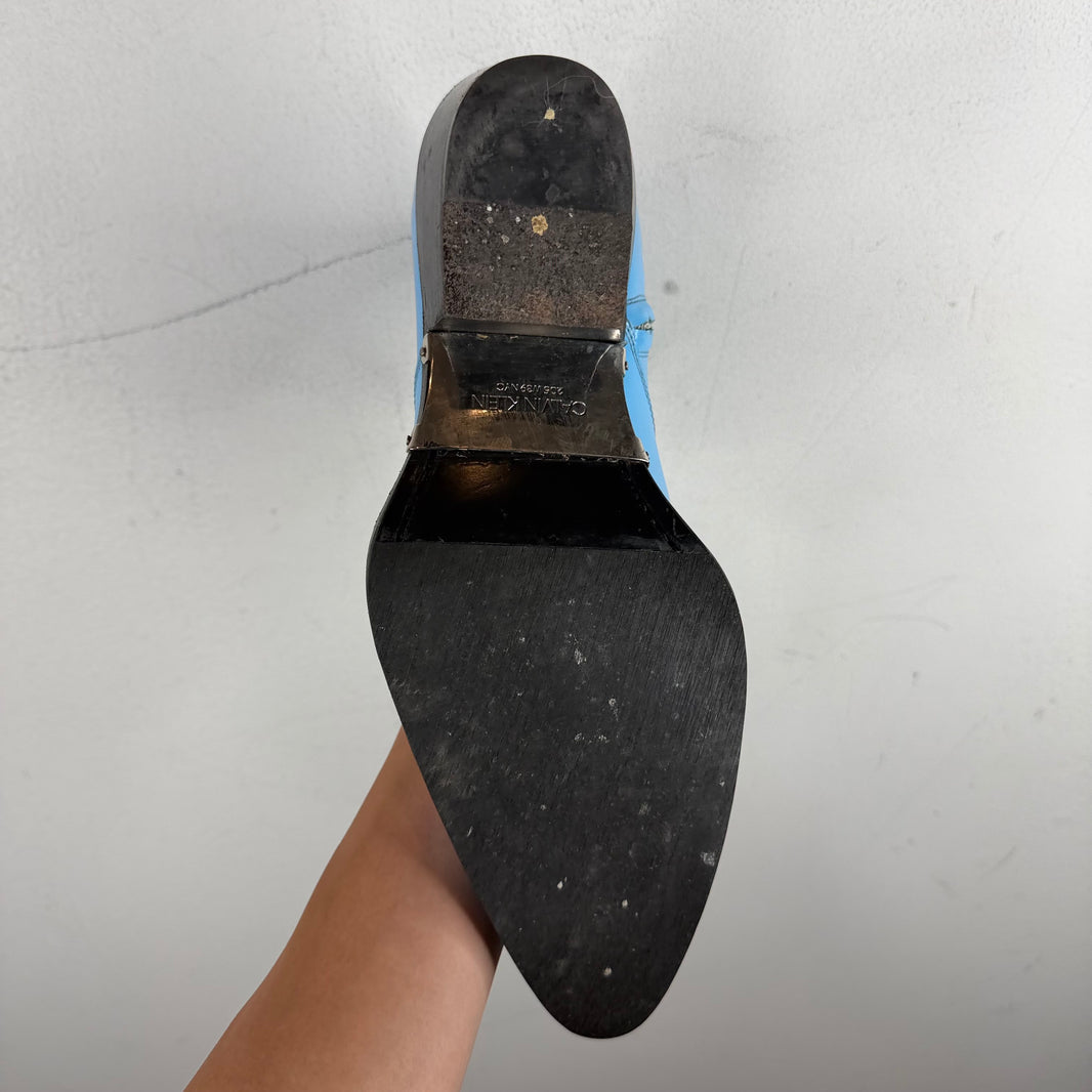 Calvin Klein 205W39NYC Blue Cowboy Boots