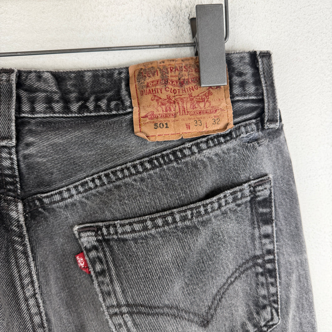 Vintage Smoked Levis 501 Jeans