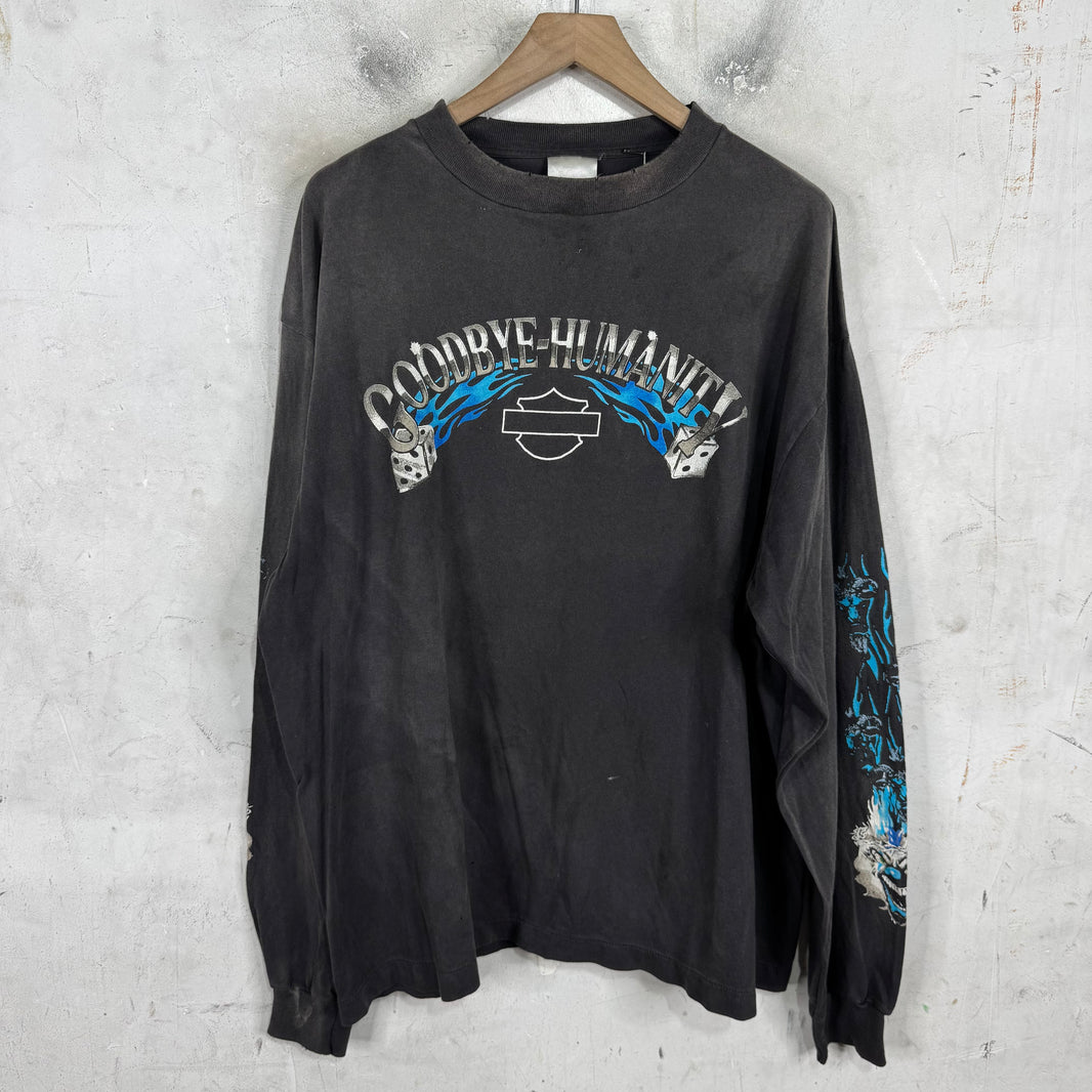Saint Michael Goodbye Humanity L/S T-Shirt