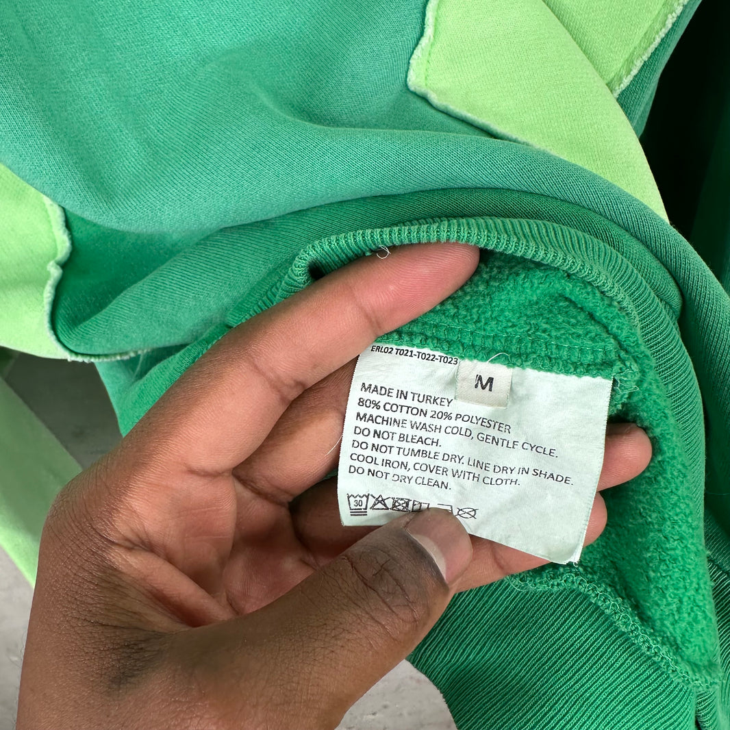 ERL Green Swirl Hoodie