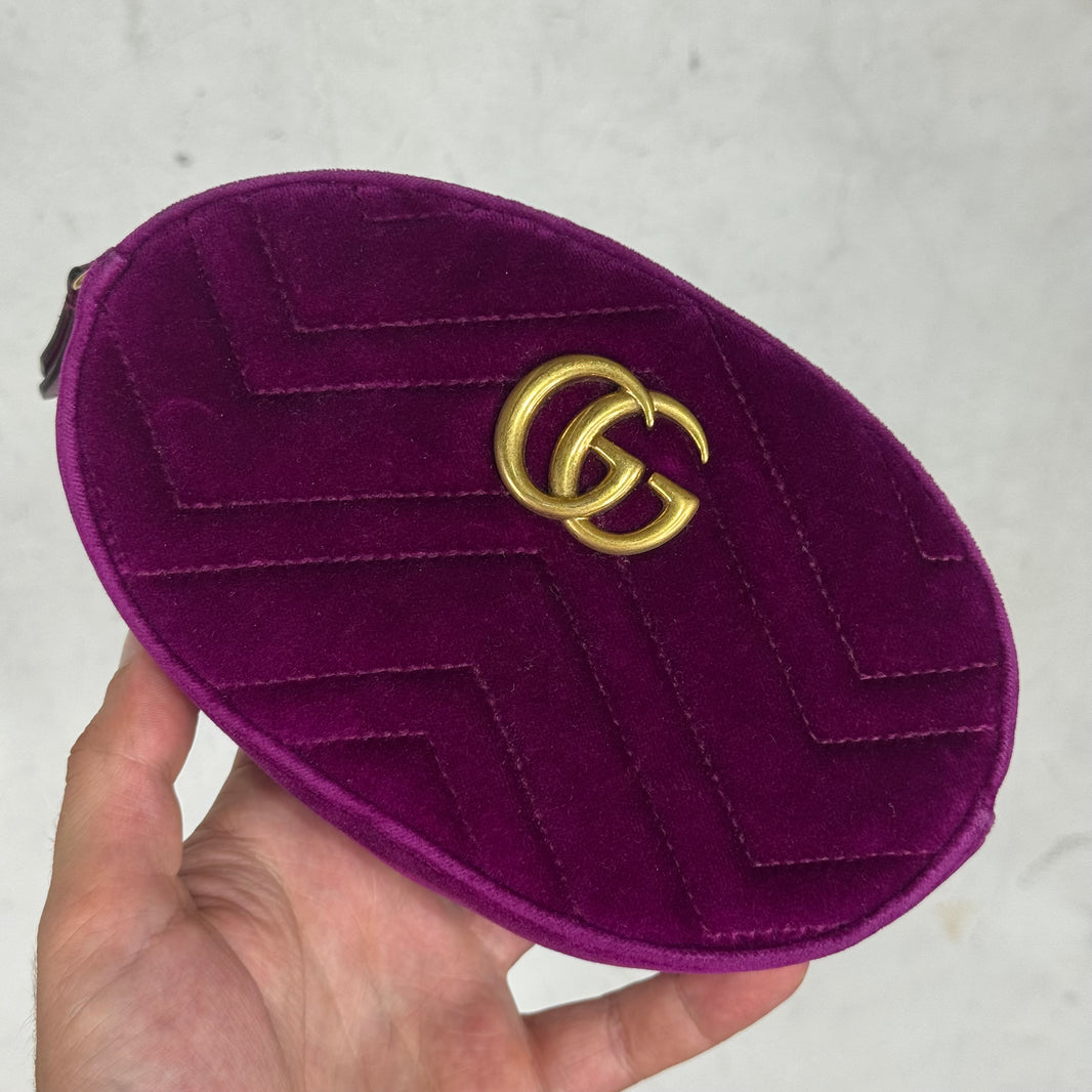 Gucci Velvet Belt Bag