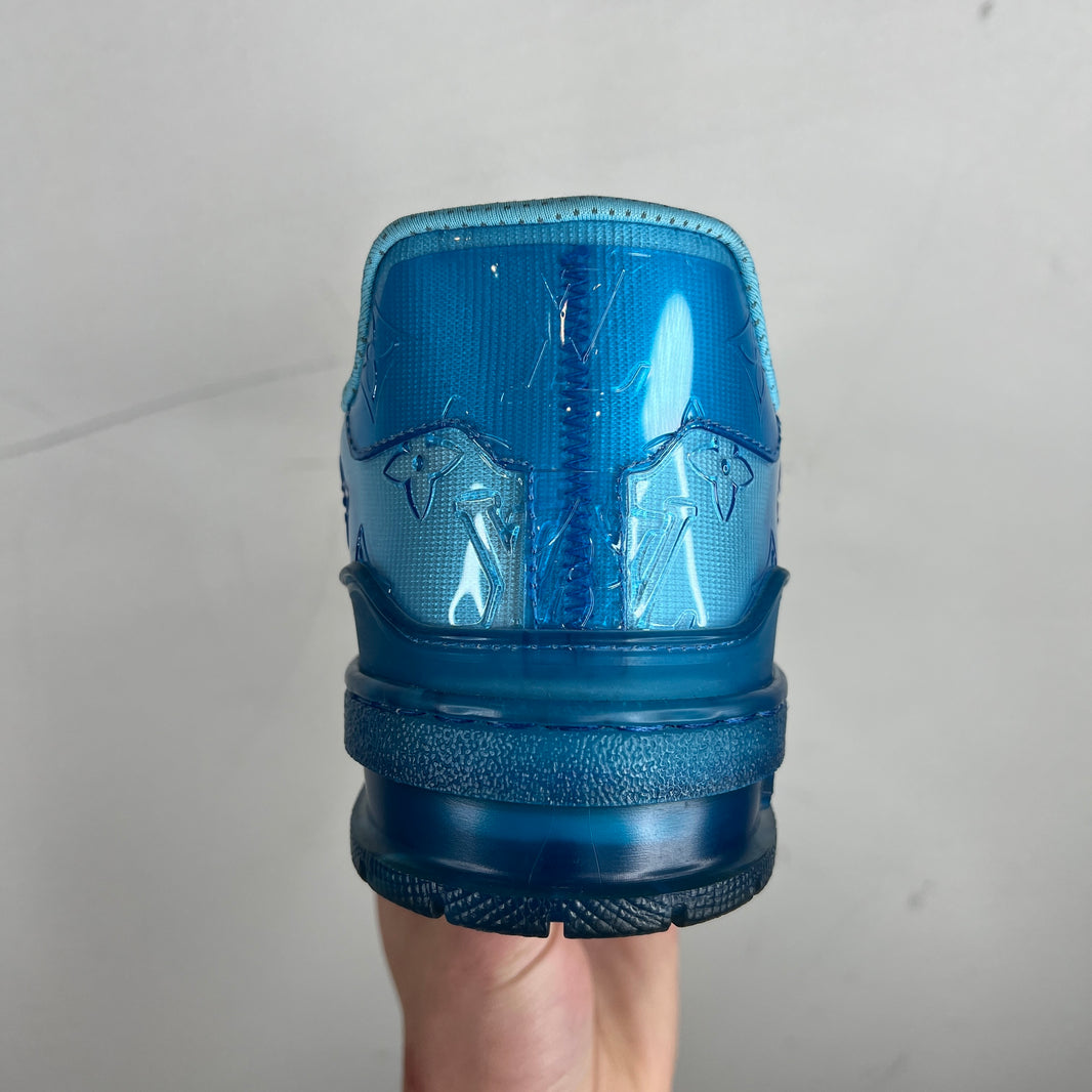 Louis Vuitton Blue Clear Trainer Lows