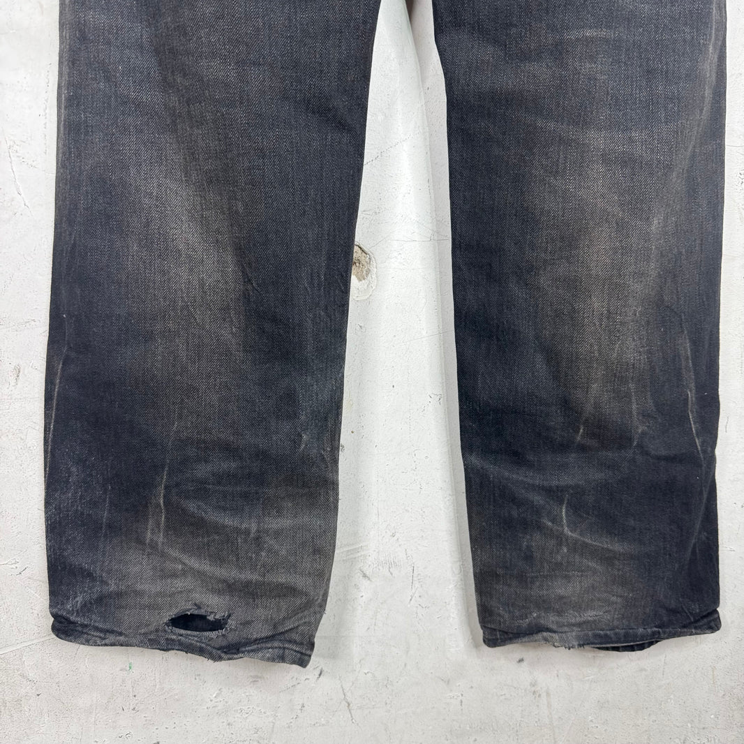 Supreme Black Selvedge Loose Fit Jeans