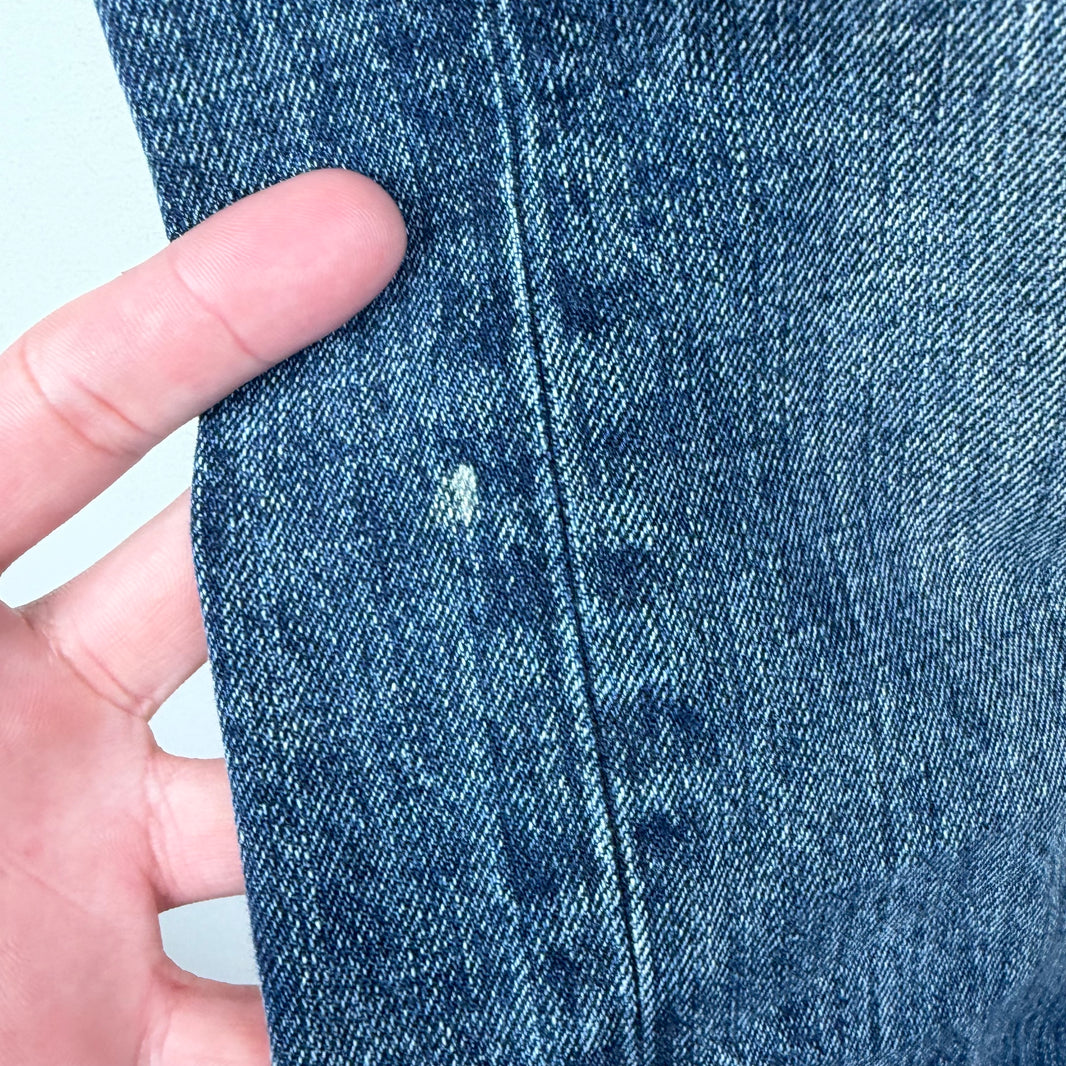 Jacquemus Le Raphia Blue Wash Jeans