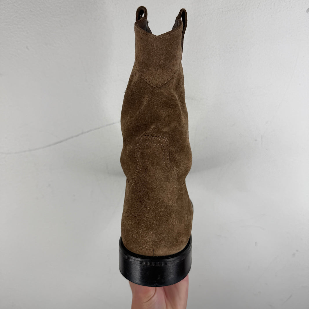 Lemaire Suede Western Boots