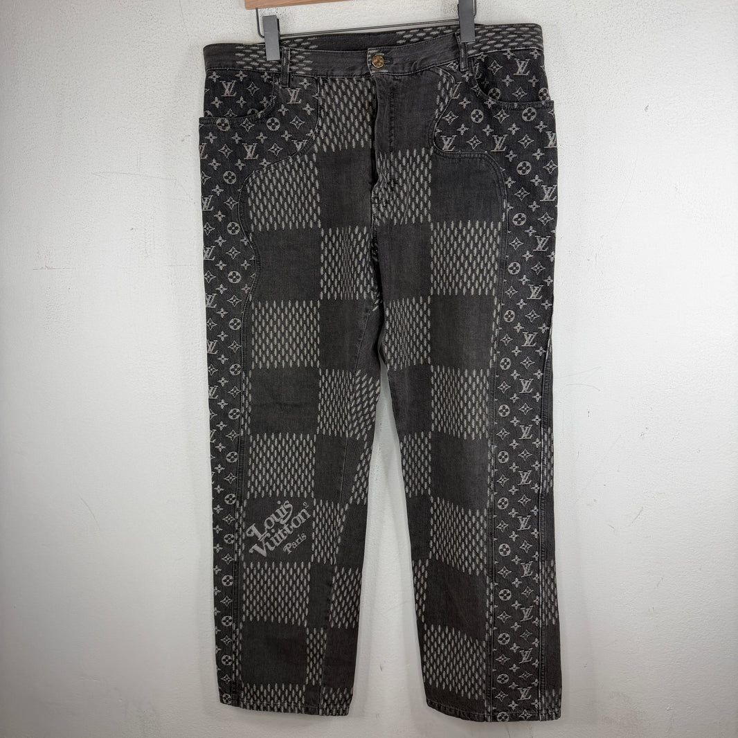Louis Vuitton Nigo Damier Wave Jeans