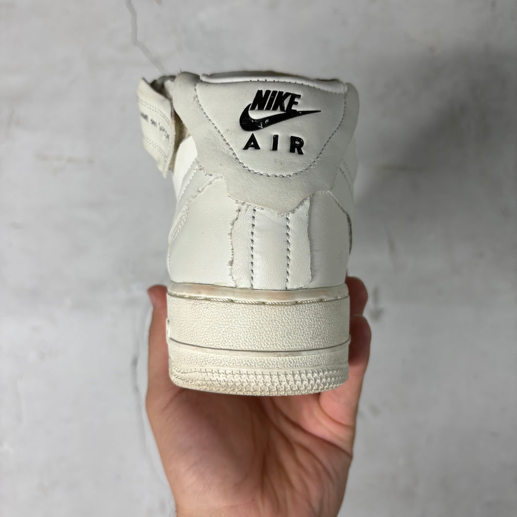 Nike x CDG White AF1 Mids