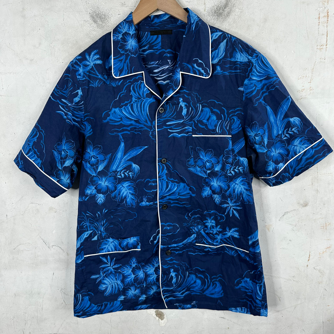 Prada Blue Beach Light Shirt