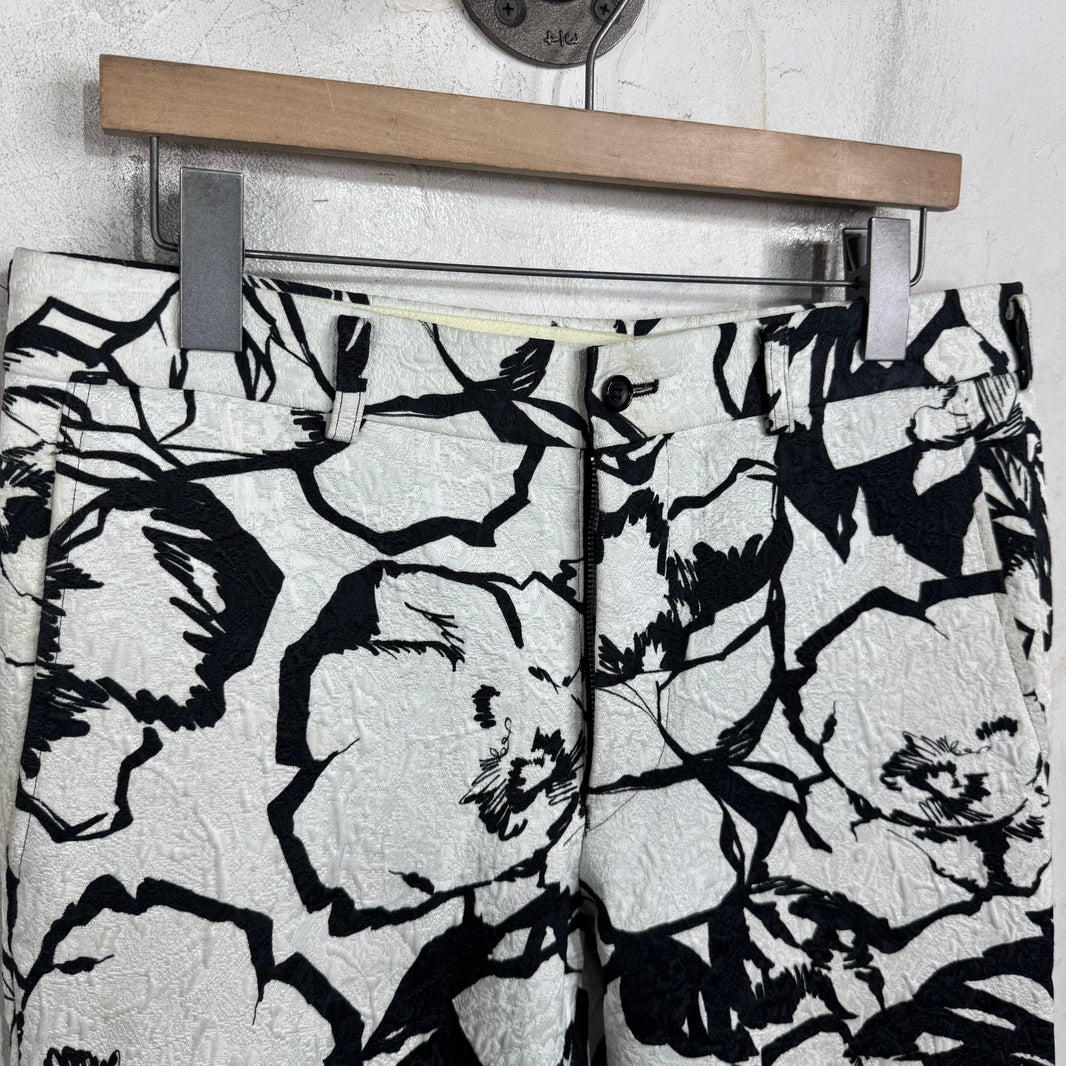 CDG Homme Plus Floral Pants