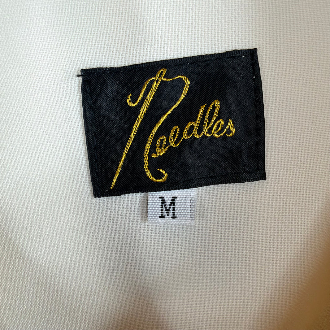 Needles White Snap Button Up Western Shirt