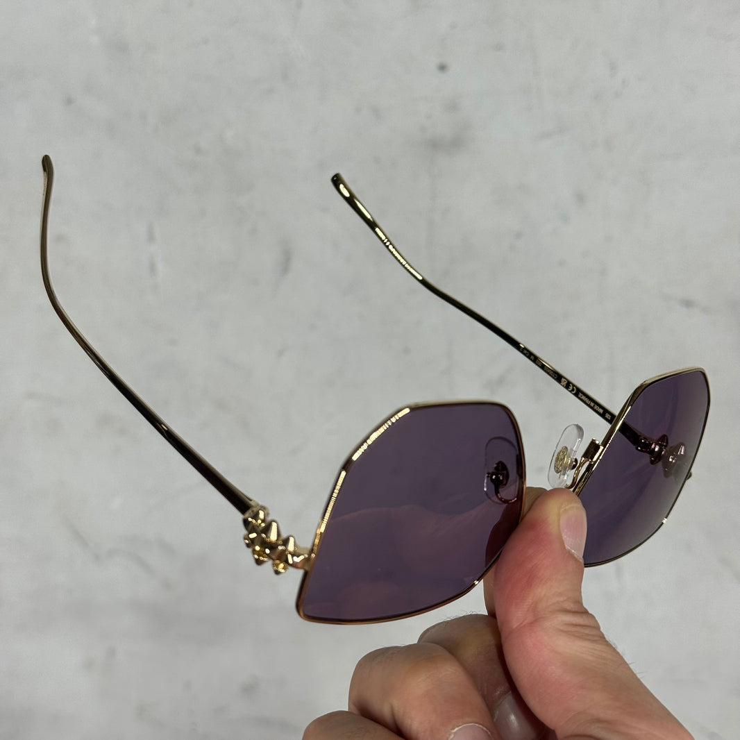 Cartier Gold CT0645S Wire Sunglasses