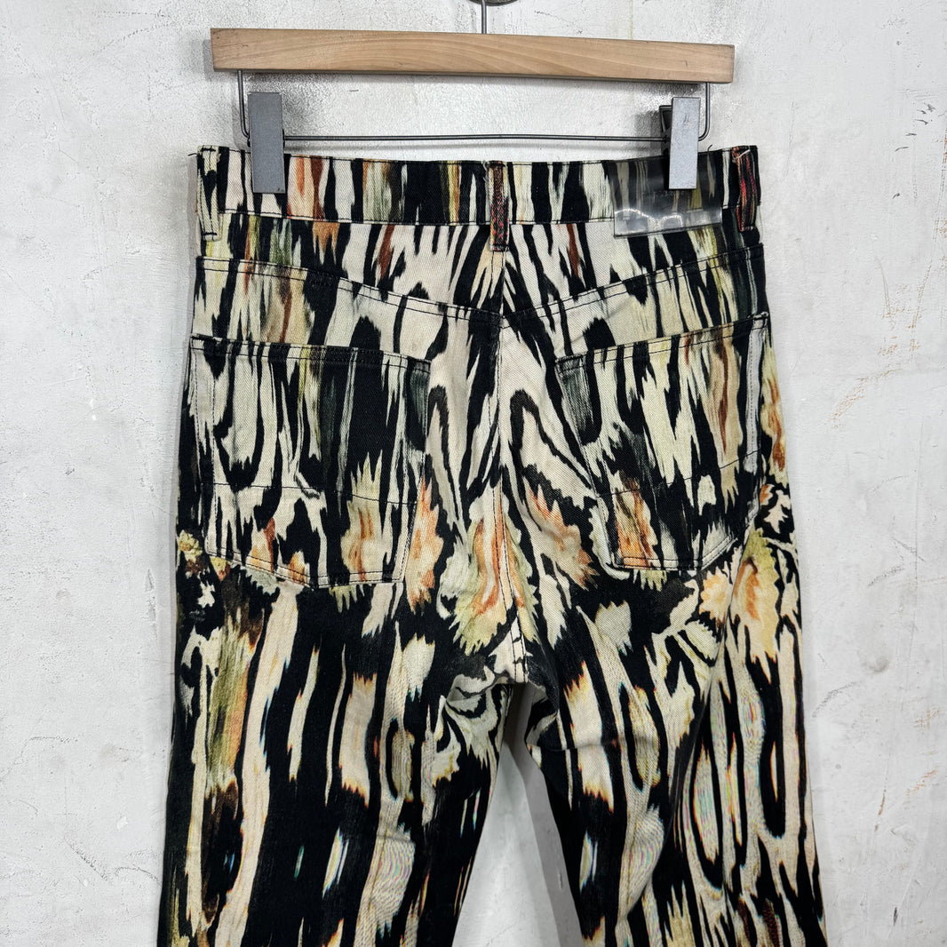 Our Legacy Third Cut Printed Pattern Jeans