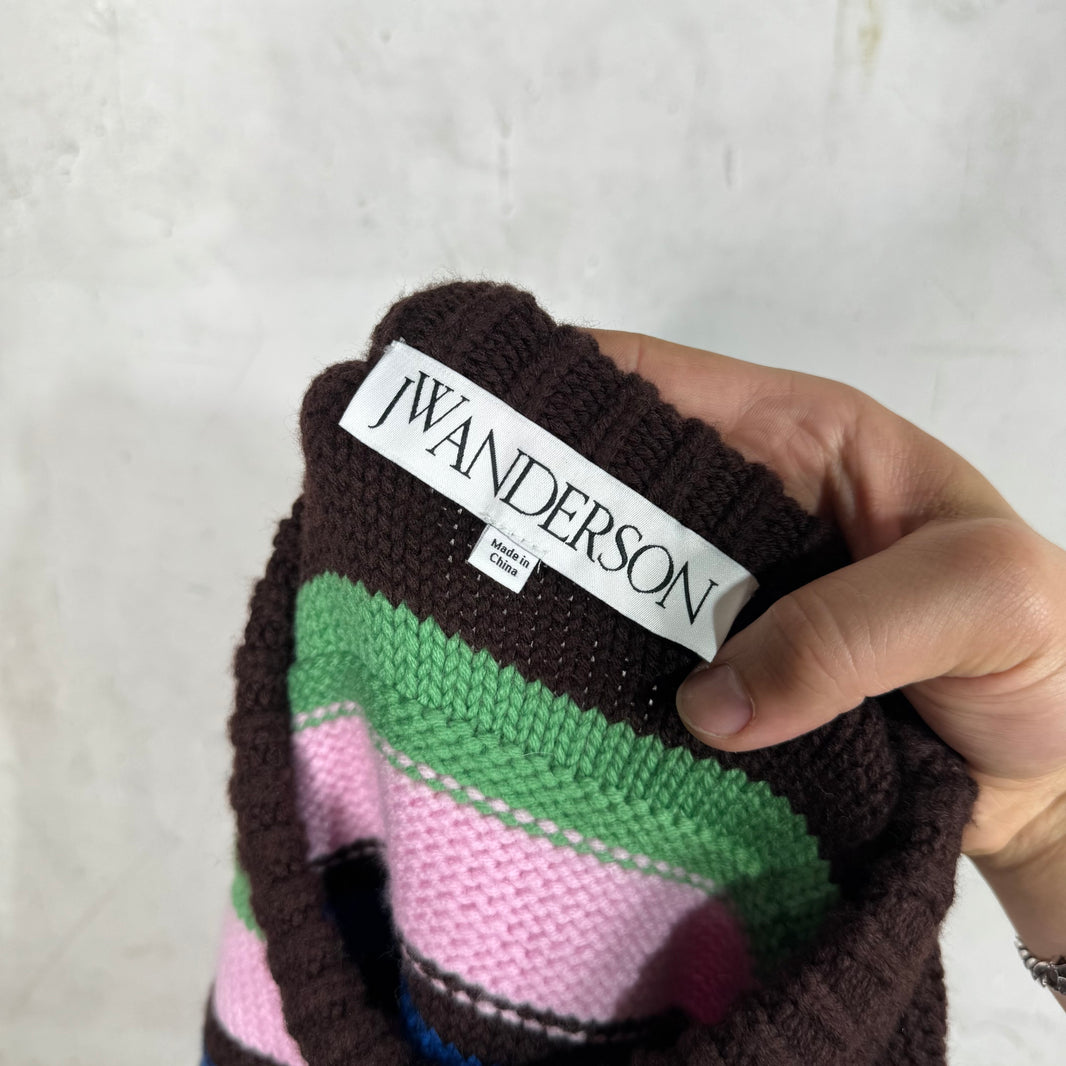 JW Anderson Striped Heavy Knit Sweater