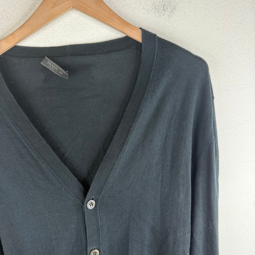 Prada Thin Button Up Cardigan