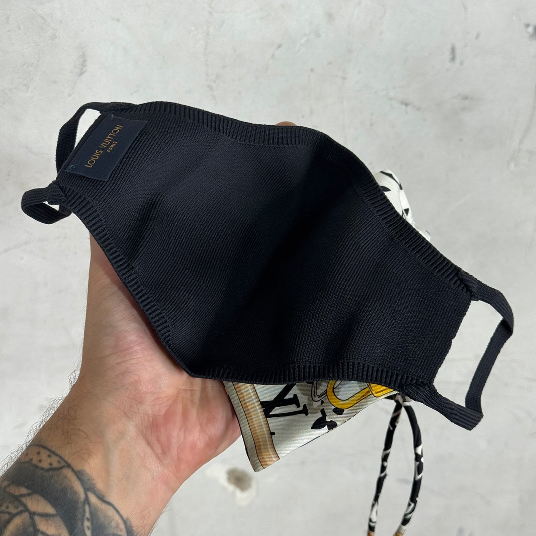 Louis Vuitton Covid Logo Mask