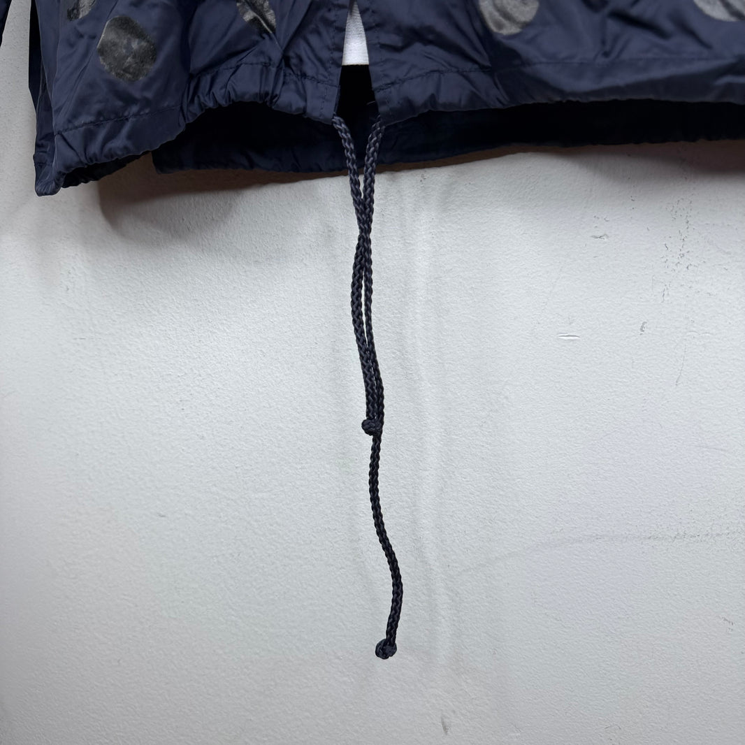 CDG Navy Polka Dot Coaches Jacket