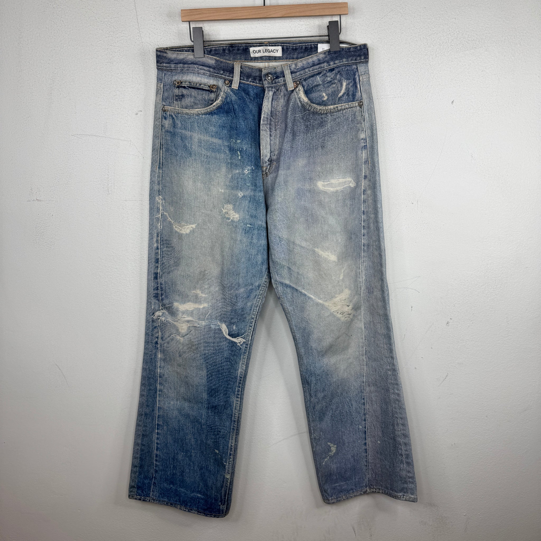 Our Legacy Third Cut Trompe Denim Jeans