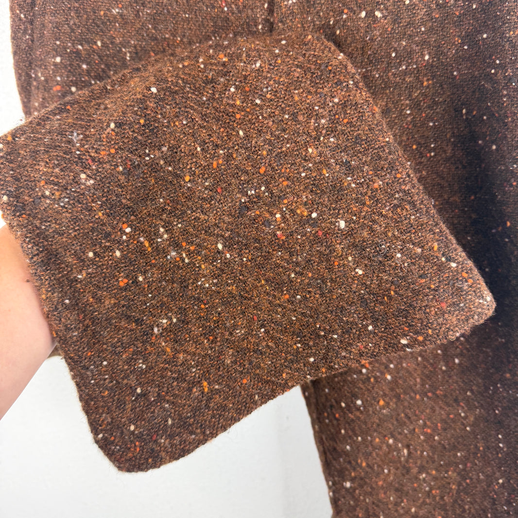 Junya Watanabe Brown Flared Wool Pants