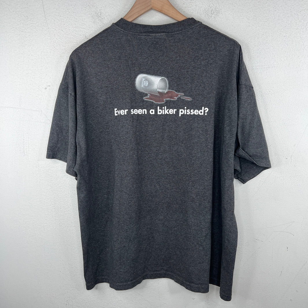 VIntage Jagermeister Pissed Biker T-Shirt