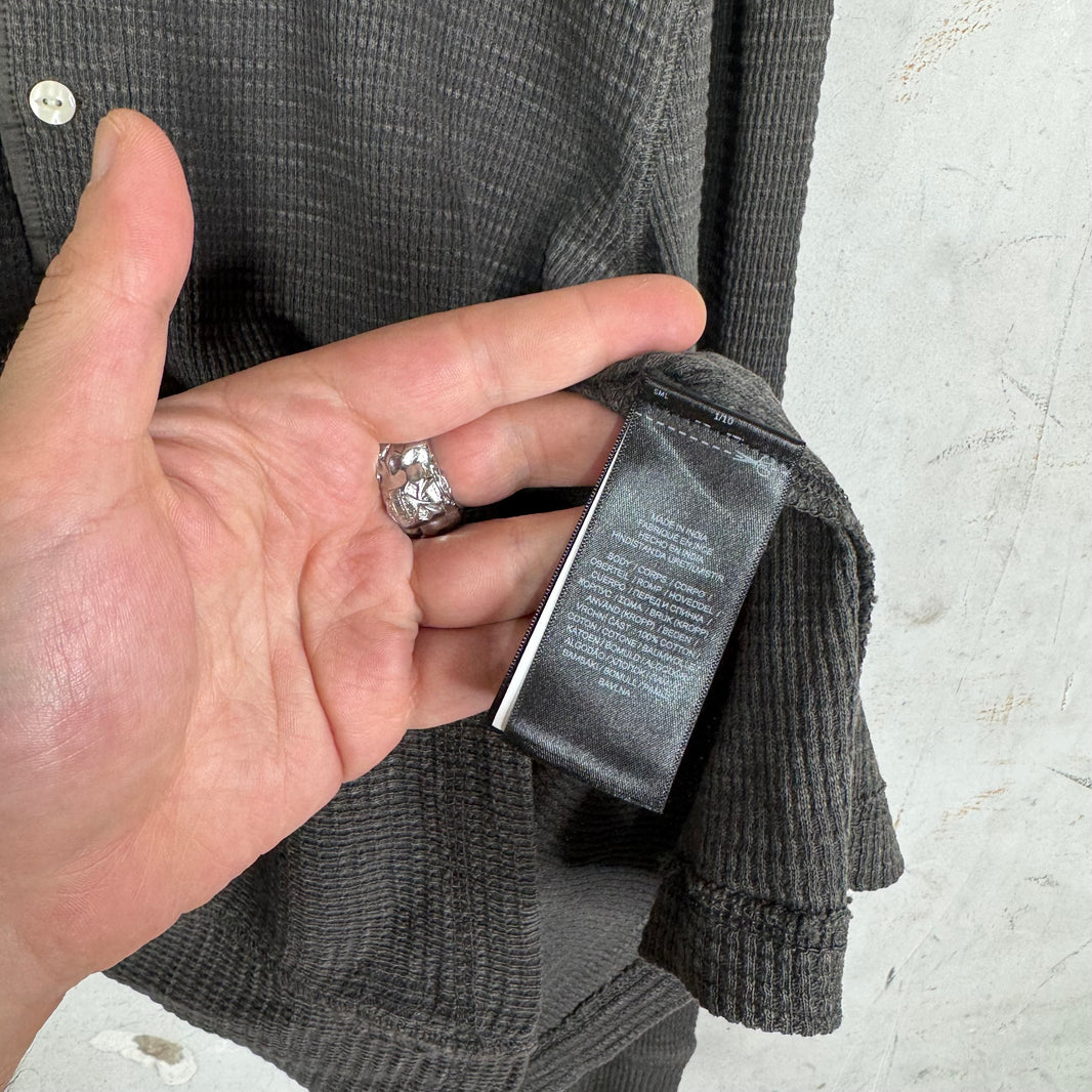 RRL Grey Henley Shirt