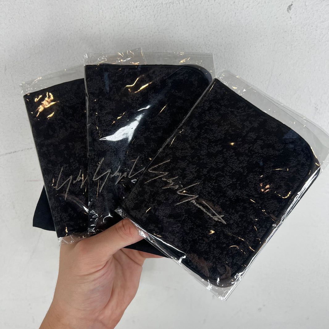 Yohji Yamamoto Hankerchief Black Set