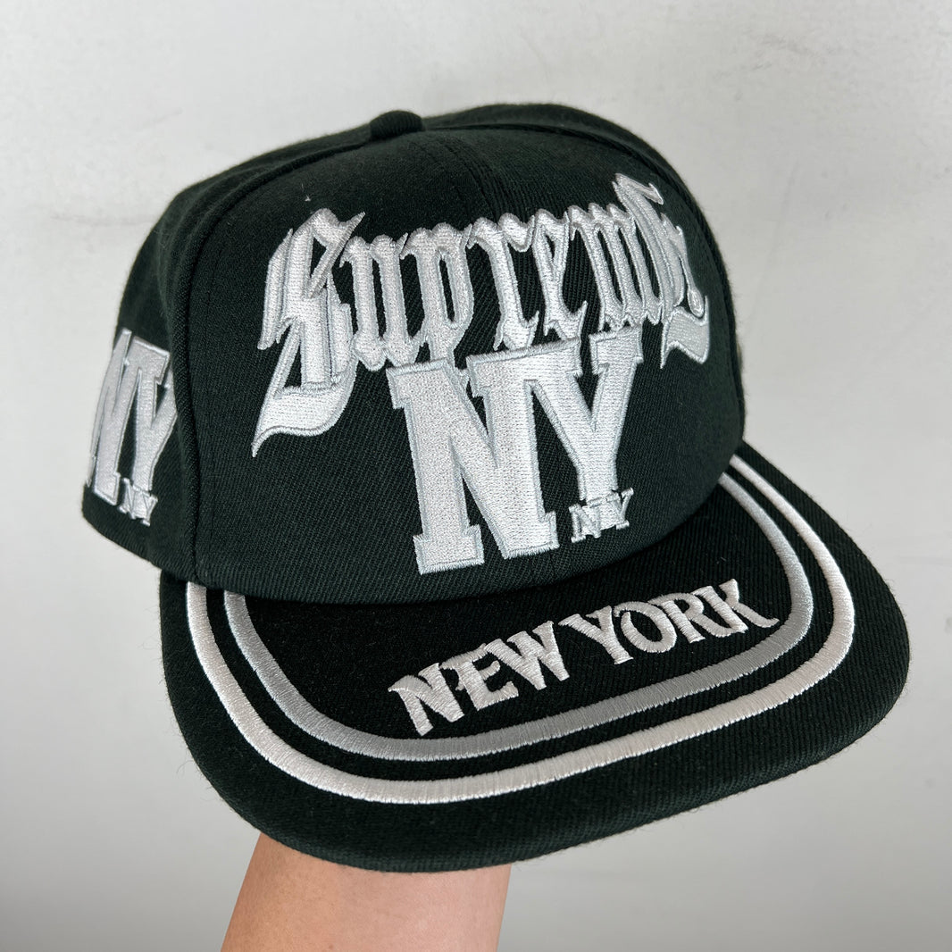 Supreme NY Old English Snapback Hat