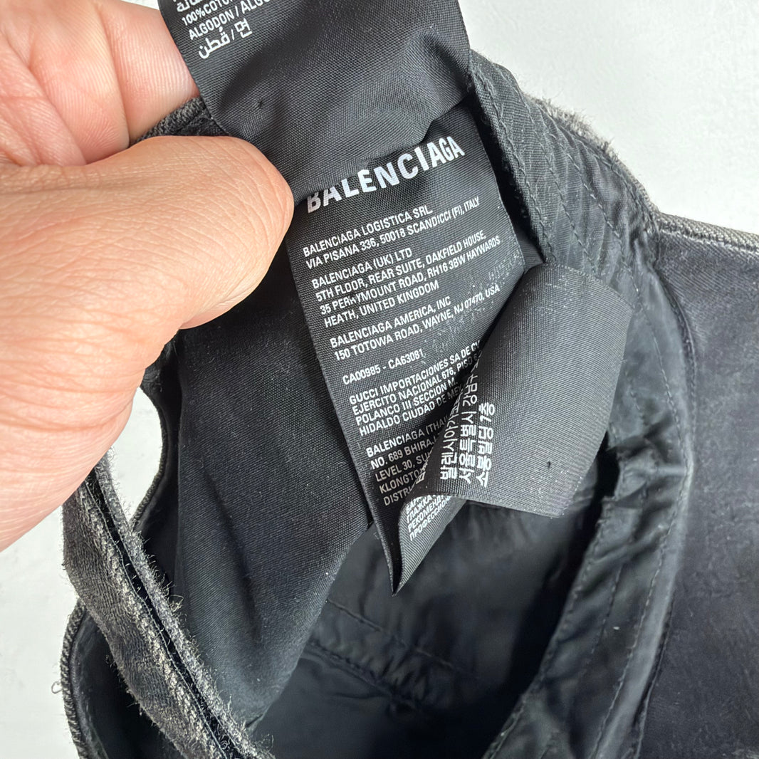 Balenciaga DIstressed Logo Hat