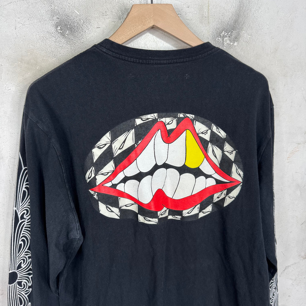 Chrome Hearts Chomper Floral L/S T-Shirt
