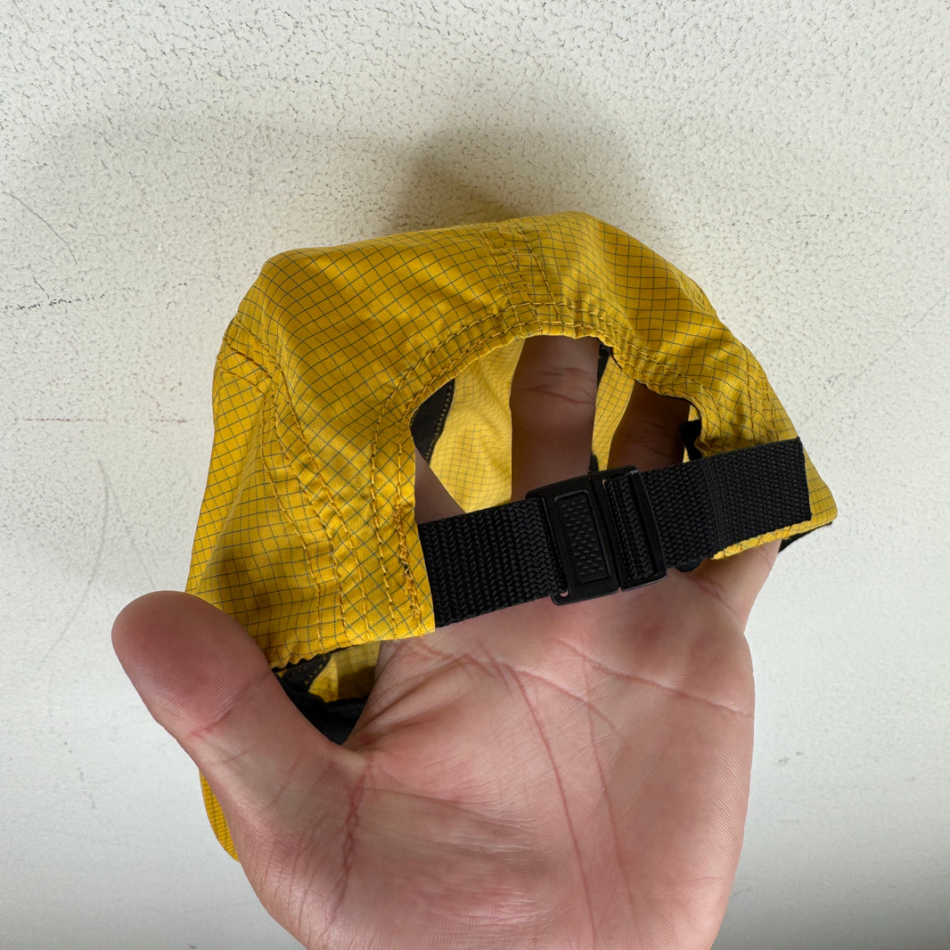 Supreme Yellow Grid Camp Hat